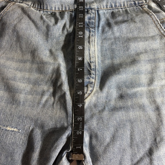 NWT Sandrine Rose x Free People Denim Overalls Size Medium - Picture 13 of 14